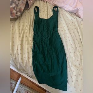 American apparel bodycon green mini dress